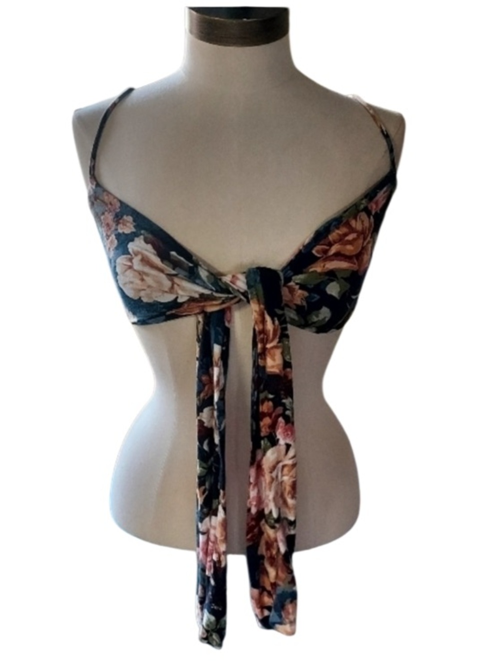 Meek Women's Floral Boustie/Crop Top.Size S